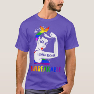 Menschenrechte Unverletzlicher Schuldtitel Monat 2 T-Shirt