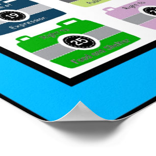 MENSCHENRECHTS-PLAKAT: "SCHNELLschuß VON 30 Poster