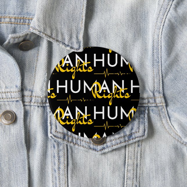 Menschenrechtspflege Button (Beispiel)