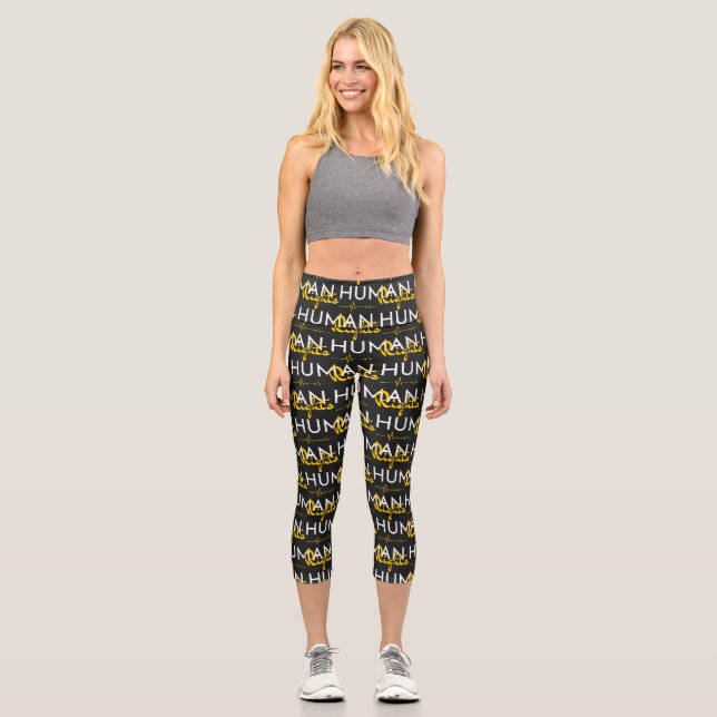Menschenrechtspflege Capri Leggings (Vorderseite)