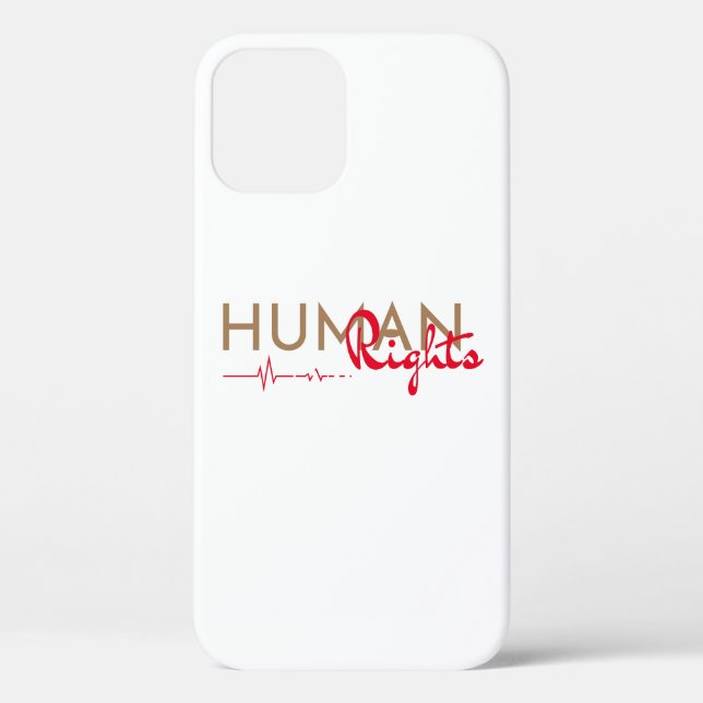 Menschenrechtspflege Case-Mate iPhone Hülle (Rückseite)