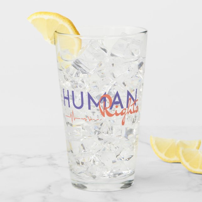 Menschenrechtspflege Glas (Vorderseite Ice)