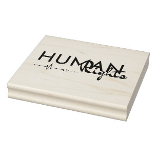 Menschenrechtspflege Gummistempel