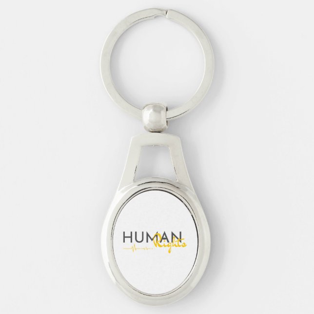 Menschenrechtspflege Schlüsselanhänger (Vorderseite)