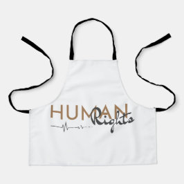 Menschenrechtspflege Schürze
