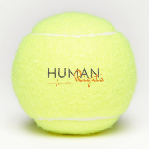 Menschenrechtspflege Tennisbälle