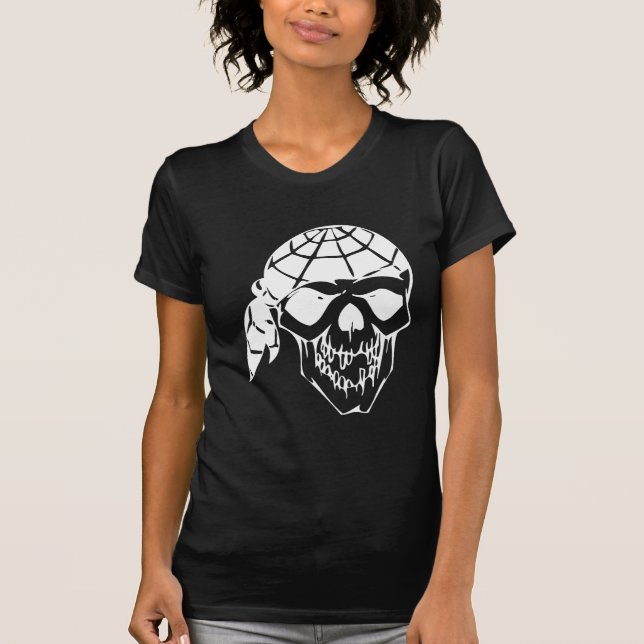 Menschenschädel T-Shirt (Vorderseite)
