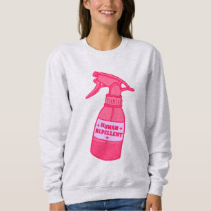 Menschenschutz-Sprayflasche Sassy Humor Sweatshirt