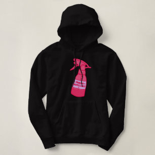 Menschensprayflasche mit frechem Humor Hoodie