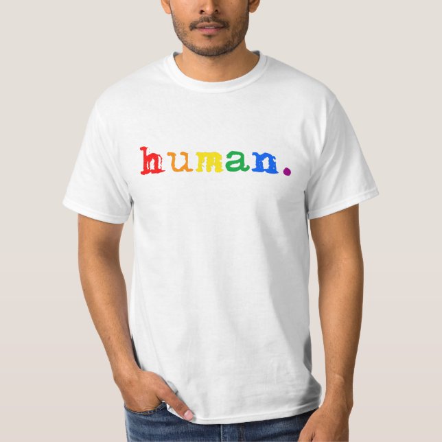Menschenstolz T-Shirt (Vorderseite)