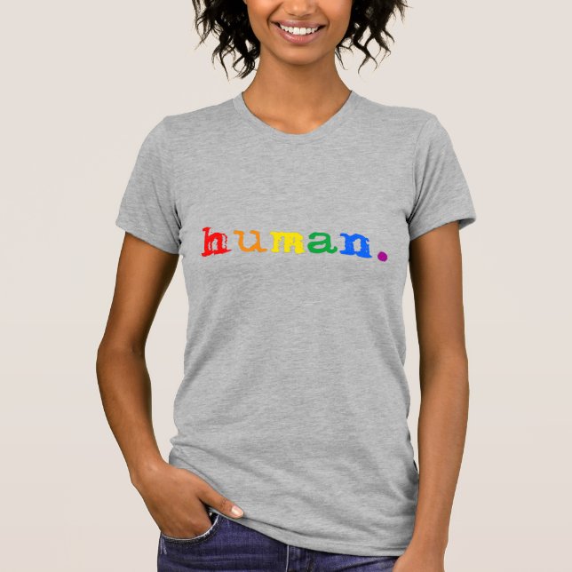 Menschenstolz T-Shirt (Vorderseite)