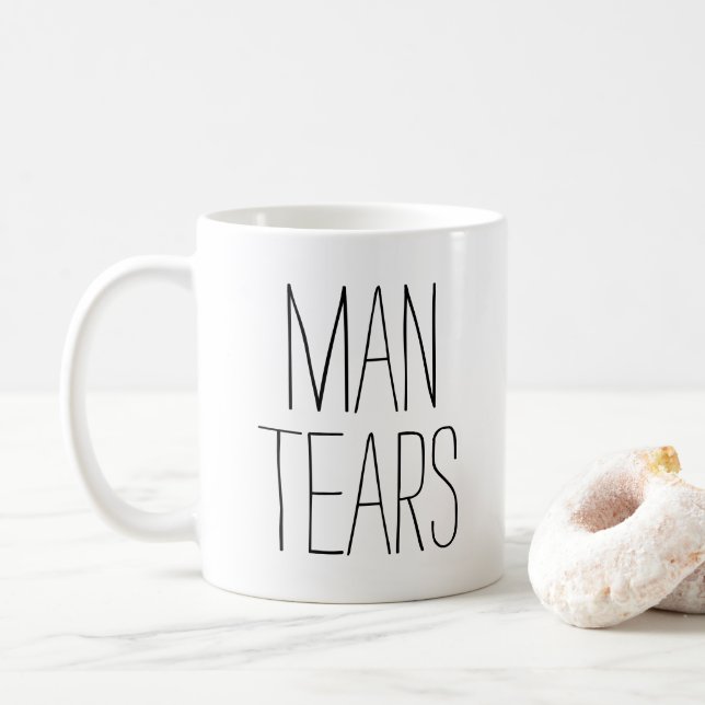 Menschentränen Kaffeetasse (Mit Donut)