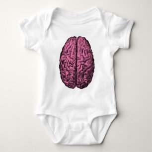 Menschliche Anatomie Gehirn Baby Strampler