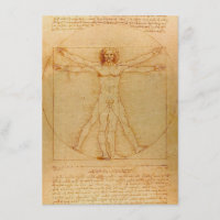 Menschliche Anatomie, Vitruvian Mann durch