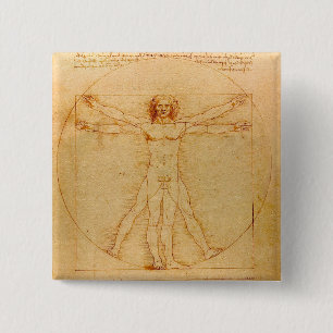 Menschliche Anatomie, Vitruvianischer Mensch von L Button