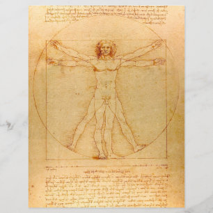 Menschliche Anatomie, Vitruvianischer Mensch von L Flyer