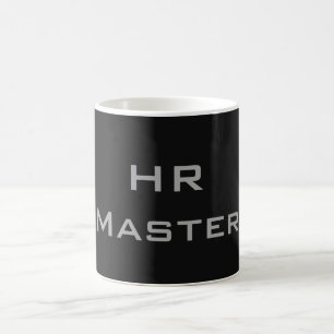 Menschliche Betriebsmittel-Kaffee-VorlagenTasse Kaffeetasse