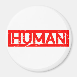 Menschliche Briefmarke Magnet
