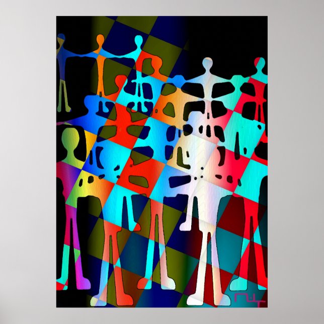 menschliche Brüderlichkeit Poster (Vorne)