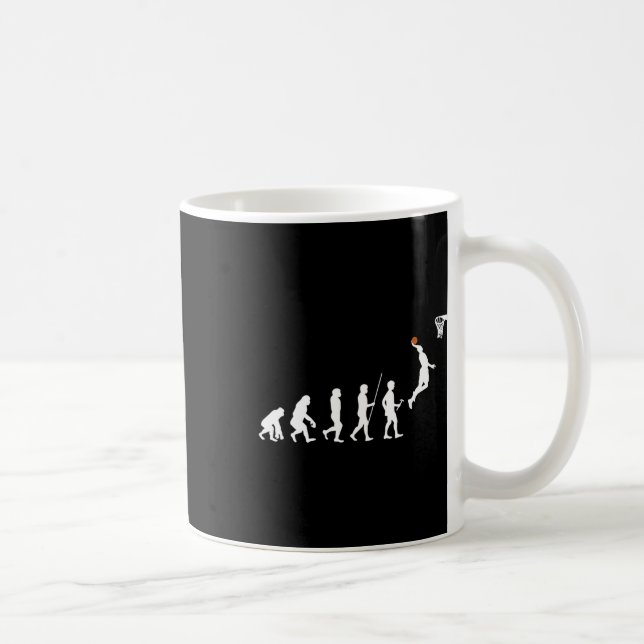 Menschliche Evolution Bysketbyll Kaffeetasse (Rechts)