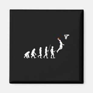 Menschliche Evolution Bysketbyll Magnet