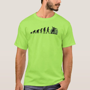 Menschliche Evolution: Leiter T-Shirt