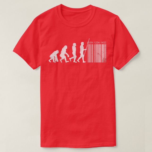 Menschliche Evolution T-Shirt (Design vorne)
