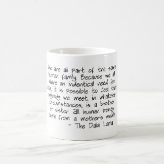 "Menschliche Familien-" Kaffee-Tasse Tasse