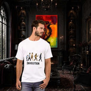 Menschliche Involution Konzept der umgekehrten E T-Shirt