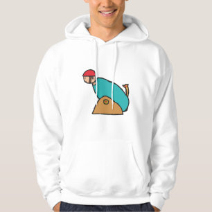 Menschliche Kanonenkugel Hoodie