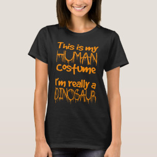 MENSCHLICHE Kostüme FrauenMänner Cool DINOSAUR T-Shirt