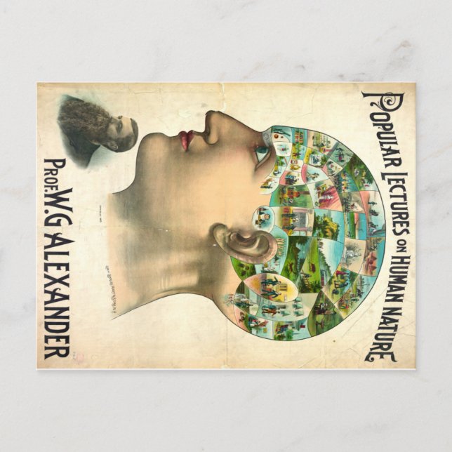 Menschliche Natur Postkarte (Vorderseite)