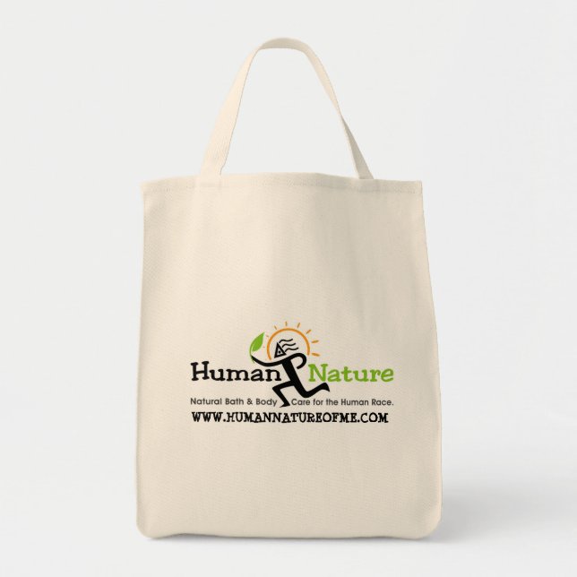 Menschliche Natur-wiederverwendbare Tasche mit (Vorne)