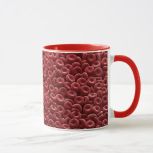 MENSCHLICHE ROTE BLUTZELLEN TASSE