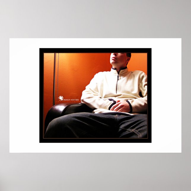 menschliche Textur Poster (Vorne)