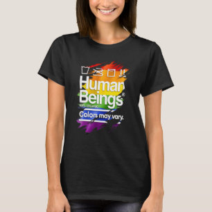 Menschliche Wesen 100 Bio Farben können einen gewi T-Shirt