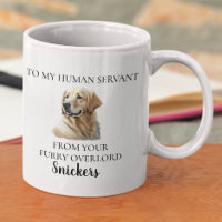 Menschlicher Dienst Funny Golden Retriever Wasserf