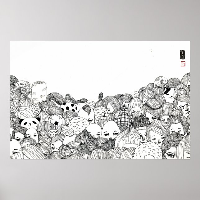 Menschlicher Dschungel Poster (Vorne)