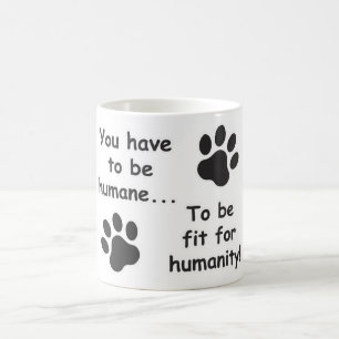 Menschlicher Mensch Tasse