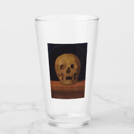 Menschlicher Schädel (von Mariotto Albertinelli) Glas