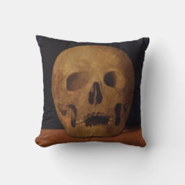 Menschlicher Schädel (von Mariotto Albertinelli) Kissen