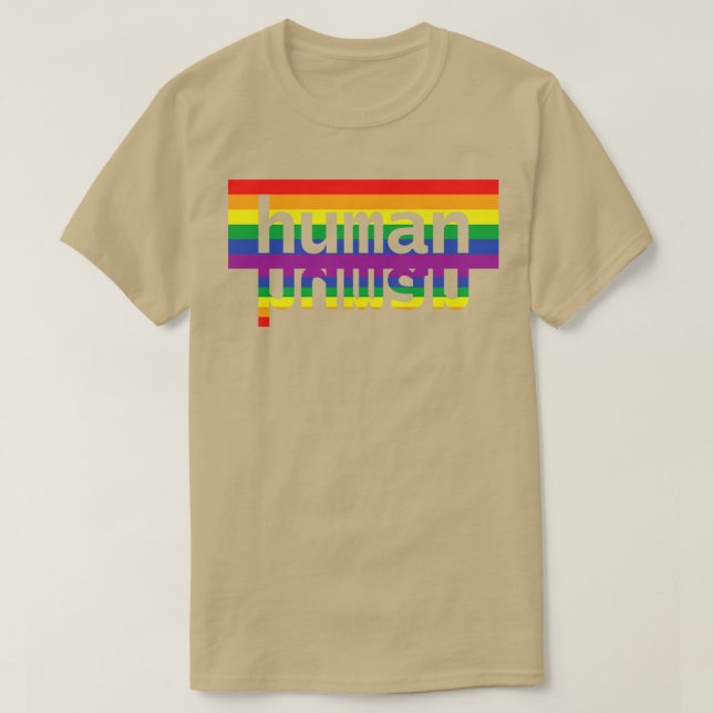 Menschlicher Stolz T-Shirt (Design vorne)