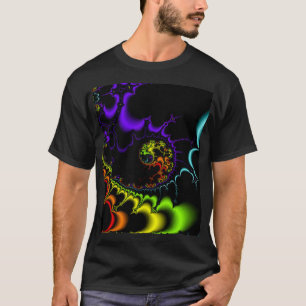 Menschliches Fraktal #45 fraktale Mathematik Mande T-Shirt