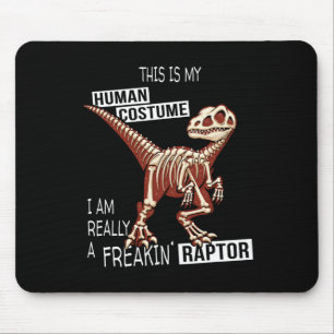 Menschliches Kostüm Dino Halloween Freakin Velocir Mousepad
