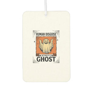 Menschliches Kostüm Gespenst Vintage Halloween Hum Autolufterfrischer