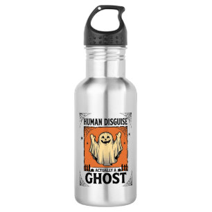 Menschliches Kostüm Gespenst Vintage Halloween Hum Edelstahlflasche