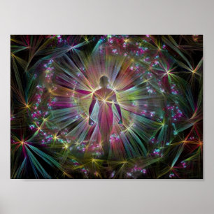 Menschliches Licht Poster