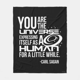 Menschliches Universum Fleecedecke