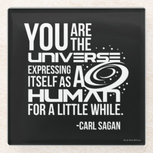 Menschliches Universum Glasuntersetzer