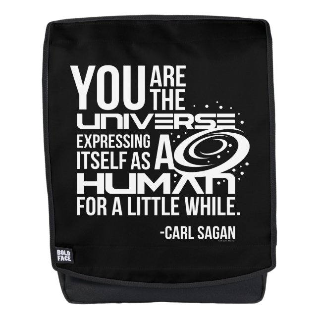 Menschliches Universum Rucksack (Vorderseite)